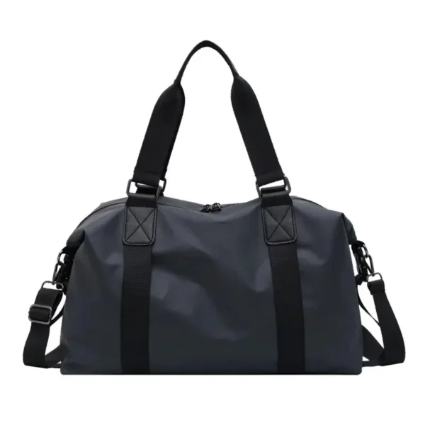 Petit sac de voyage tendance gris foncé