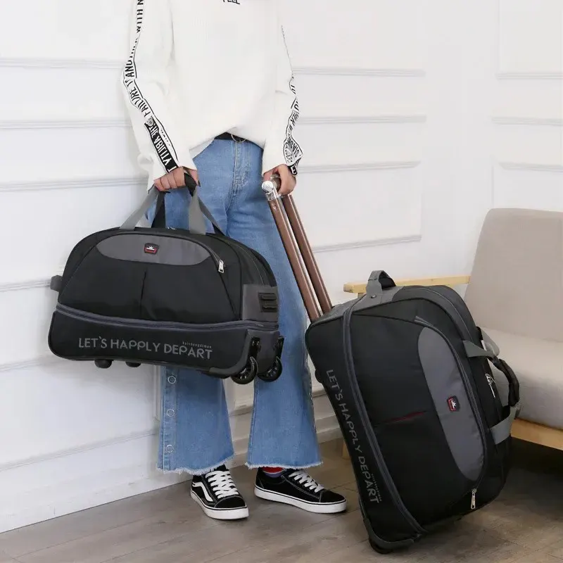 Sac de voyage à roulettes ou à la main