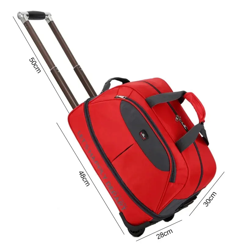 Sac de voyage à roulettes pratique taille