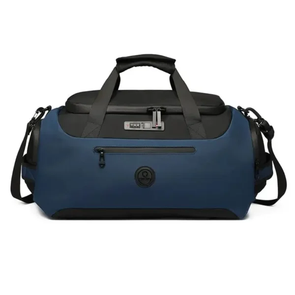 Sac de voyage étanche avec cadenas intégré bleu