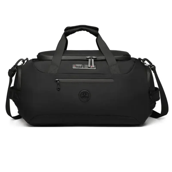 Sac de voyage étanche avec cadenas intégré noir