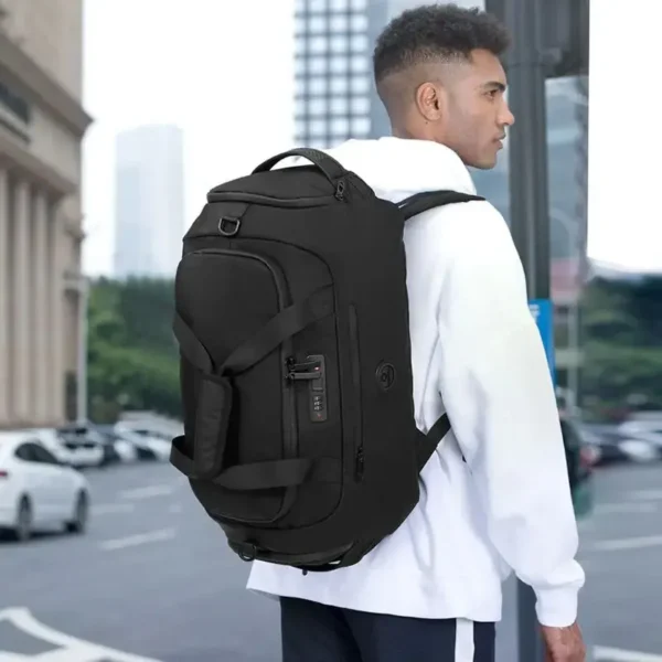 Sac de voyage étanche avec cadenas intégré pratique