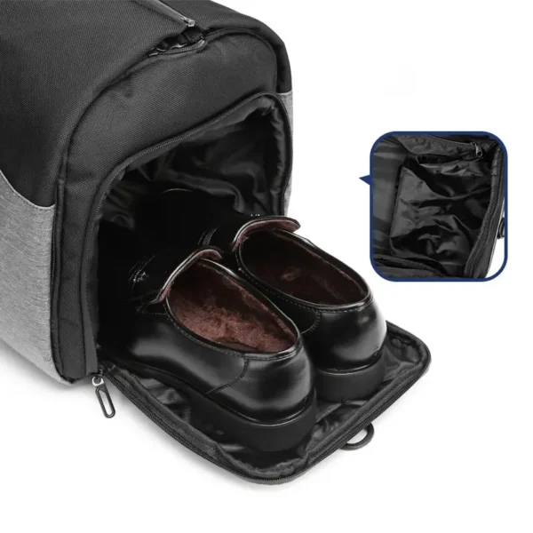 Sac de voyage pratique avec emplacement chaussures