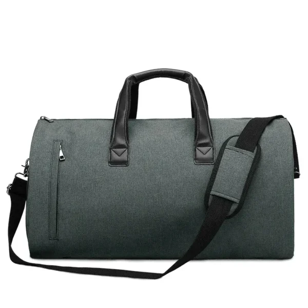 Sac de voyage souple grande capacité gris foncé